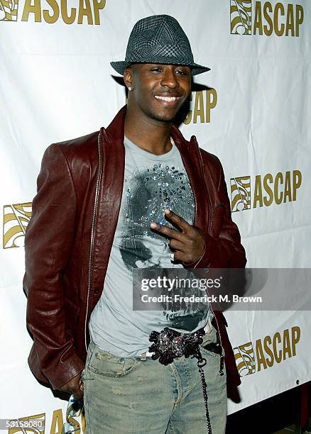 Musician Kwame Holland arrives to ASCAP's 18th Annual Rhythm and Soul Music Awards Gala at the Beverly Hills Hilton on June 27, 2005 in Beverly...