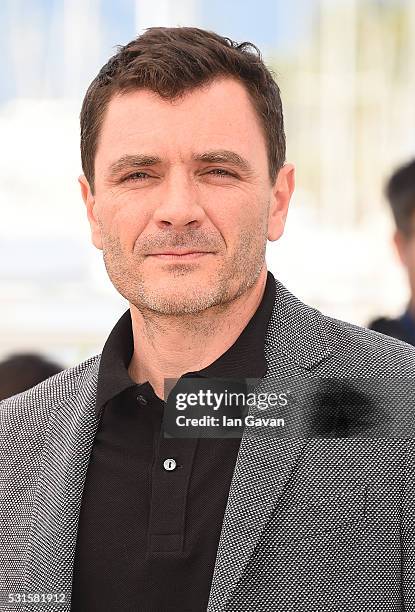 Actor Alex Brendemuehl attends the "From The Land Of The Moon " photocall during the 69th annual Cannes Film Festival at the Palais des Festivals on...