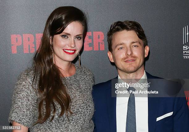 Actress Jamie Anne Allman attends the premiere of AMC's "Preacher" at Regal LA Live Stadium 14 on May 14, 2016 in Los Angeles, California.