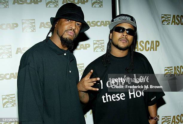 Musical Group Youngbloodz Sean Paul and J Bo arrive to ASCAP's 18th Annual Rhythm and Soul Music Awards Gala at the Beverly Hills Hilton on June 27,...