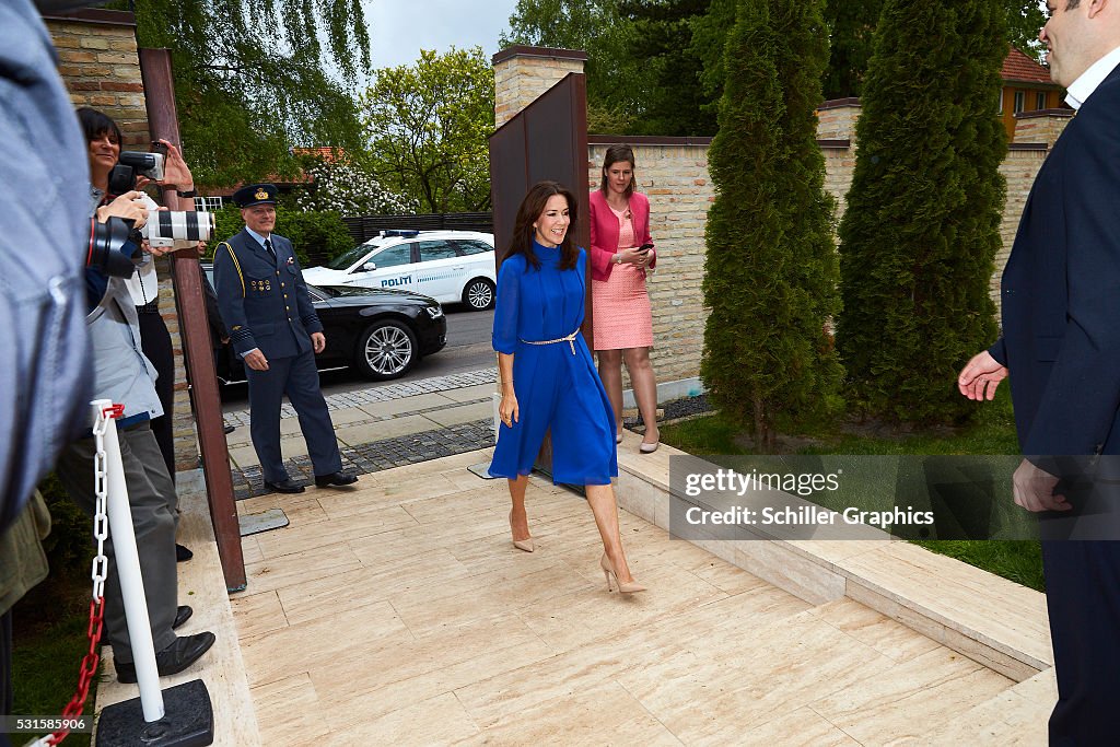 Crown Princess Mary of Denmark Attends The Women Deliver Conference In Copenhagen