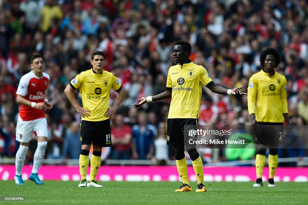 Arsenal v Aston Villa - Premier League
