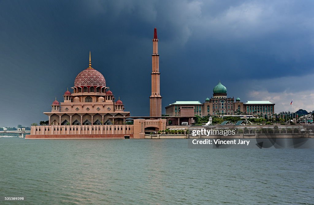 Putra mosque Putrajaya Malaysia