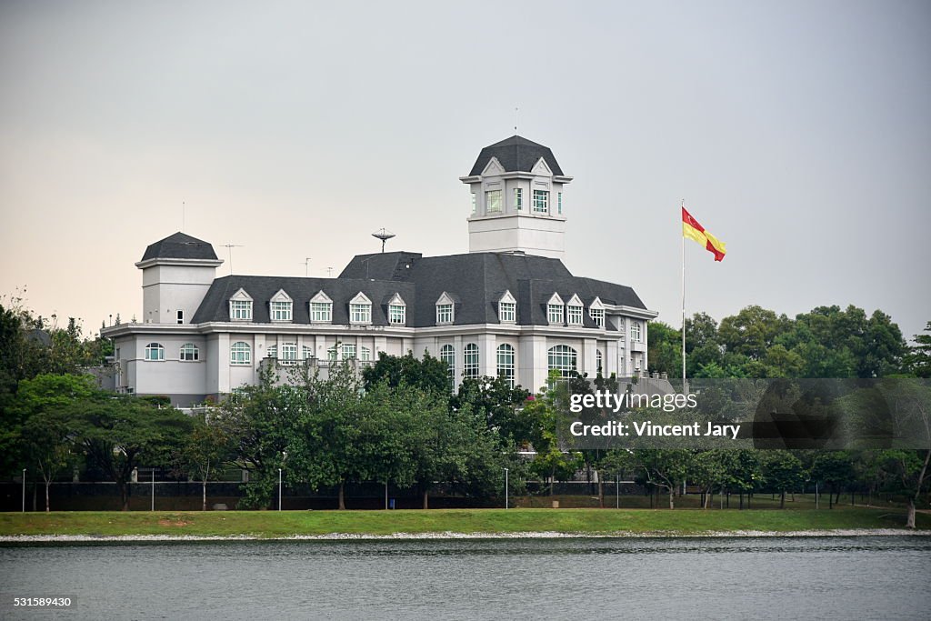 Istana Darul Ehsan, Palace of King of Selangor at Putrajaya, Malaysia,