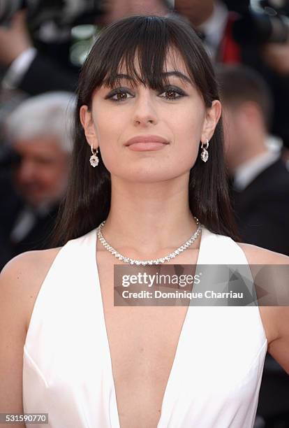 Marta Pozzan attends the "From The Land Of The Moon " premiere during the 69th annual Cannes Film Festival at the Palais des Festivals on May 15,...