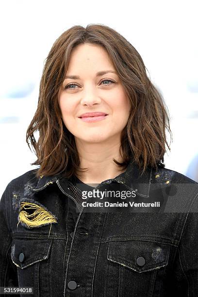 Actress Marion Cotillard attends the "From The Land And The Moon " Photocall during the 69th annual Cannes Film Festival at the Palais des Festivals...