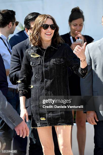 Actress Marion Cotillard attends the "From The Land And The Moon " Photocall during the 69th annual Cannes Film Festival at the Palais des Festivals...