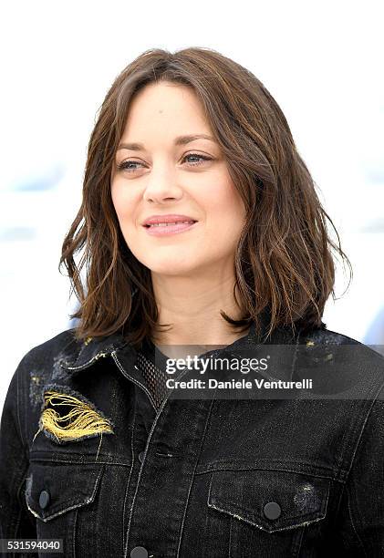 Actress Marion Cotillard attends the "From The Land And The Moon " Photocall during the 69th annual Cannes Film Festival at the Palais des Festivals...