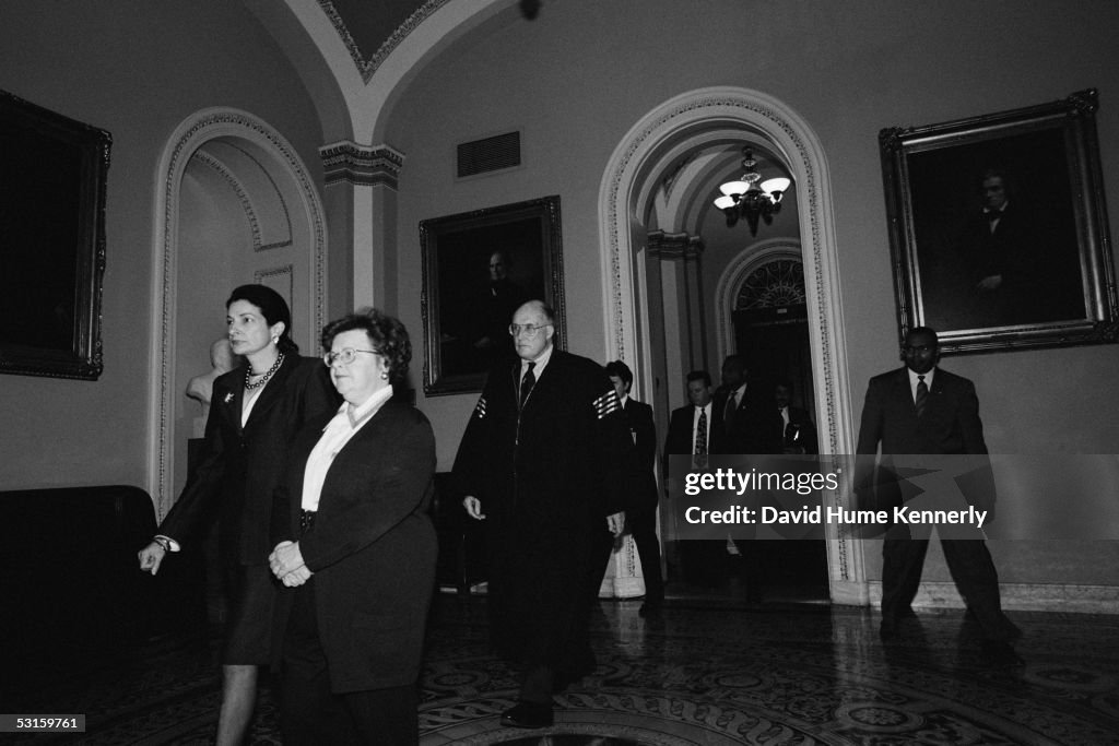 Scotus Rendquist U.S. Supreme Court Justice Rehnquist walks in the East Room of the ...