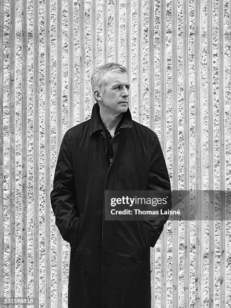 Film director Bruno Dumont is photographed on April 23, 2016 in Paris, France.