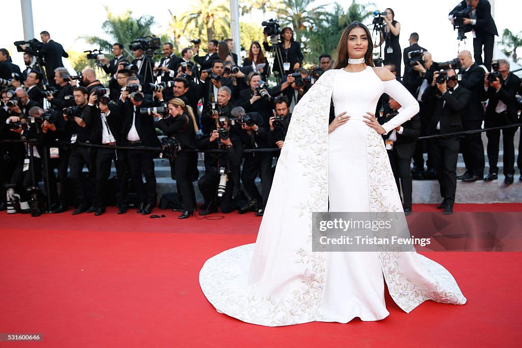 "From The Land And The Moon (Mal De Pierres)" - Red Carpet Arrivals - The 69th Annual Cannes Film Festival
