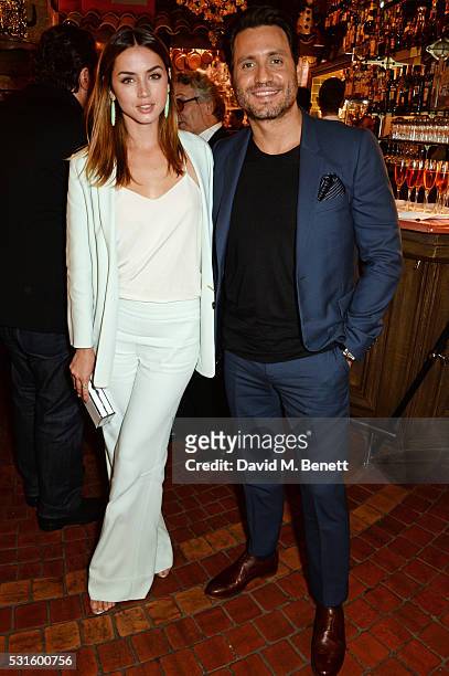 Ana de Armas and Edgar Ramirez attend a star-studded dinner hosted by DEAN & DELUCA, Harvey Weinstein & Charles Finch to celebrate Robert De Niro in...