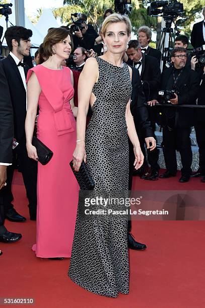 Melita Toscan du Plantier attends the "From The Land Of The Moon " premiere during the 69th annual Cannes Film Festival at the Palais des Festivals...
