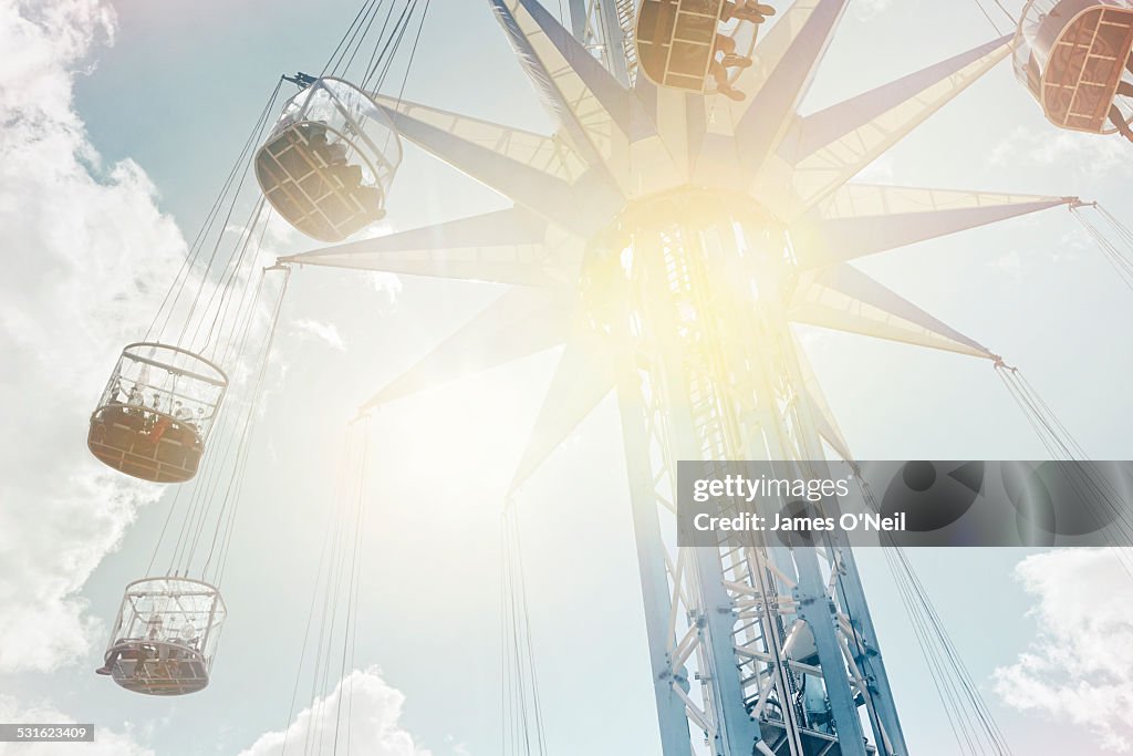 Ferris Swing in the sun
