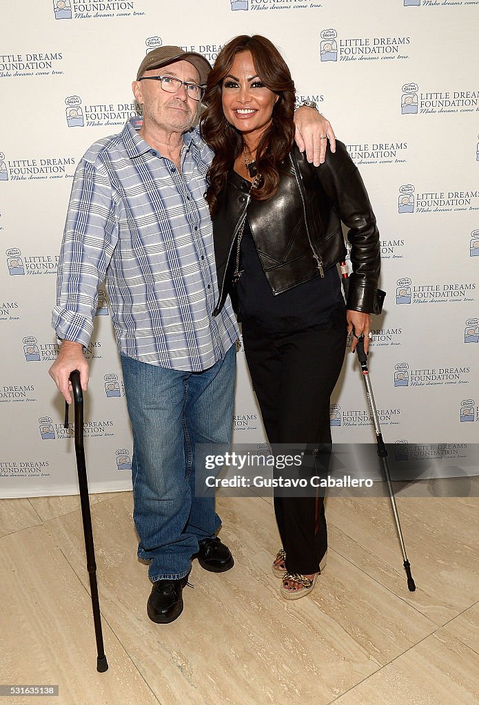 Phil and Orianne Collins Host Little Dreams Foundation Brunch