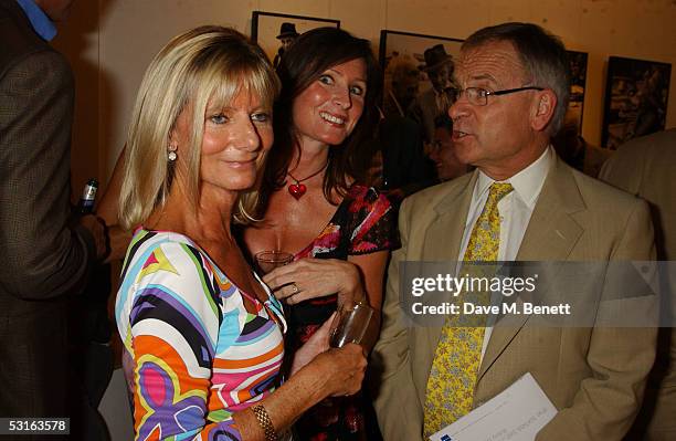 Joanne Bradford, Lord Archer and Alex Douglas-Home attend the Private View for "The Sixties Set: An Inside View By Robin Douglas-Home" at The Air...