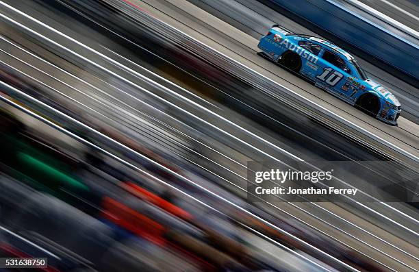 Danica Patrick drives the Nature's Bakery/Autism Delaware Chevrolet during the NASCAR Sprint Cup Series AAA 400 Drive for Autism at Dover...