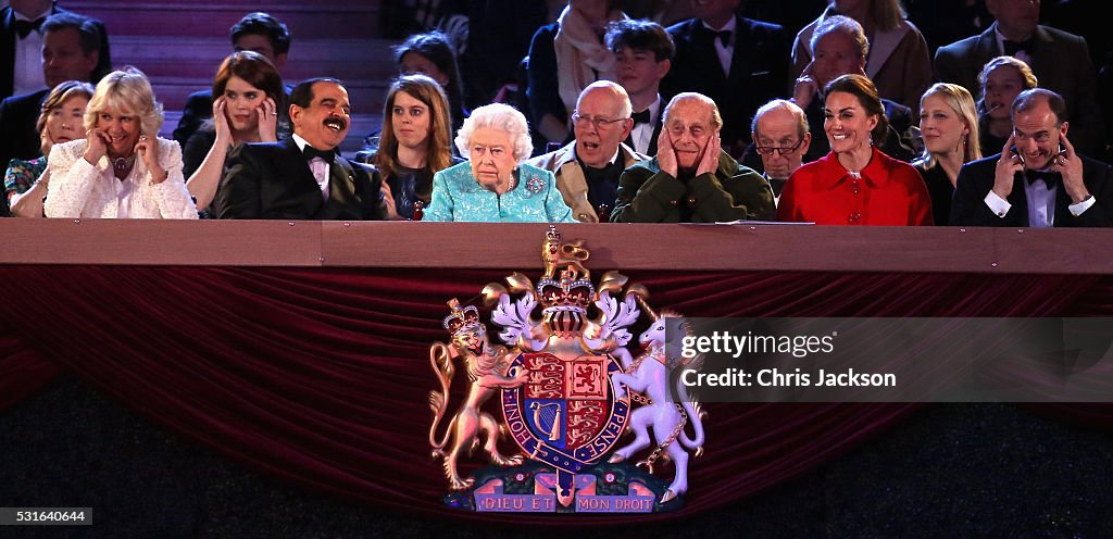 The Queens 90th Birthday Celebrations At Windsor- Final Night