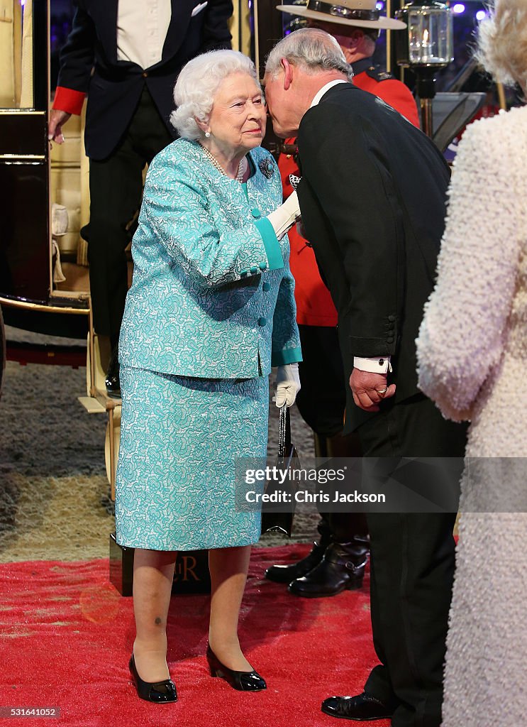 The Queens 90th Birthday Celebrations At Windsor- Final Night