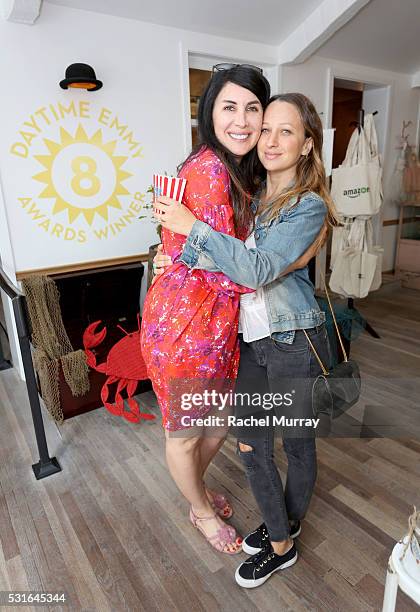 Designers Estee Stanley and Jennifer Meyer attend Amazon Original Series "Tumble Leaf" season two celebration on May 15, 2016 in Los Angeles,...