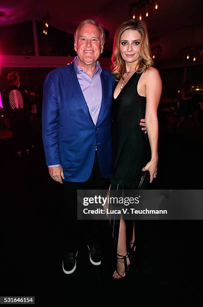 Tim Headington and Mischa Barton attend Tim Headington & Elysium Bandini Present The 8th Annual PARADIS Benefitting The Art of Elysium during the...