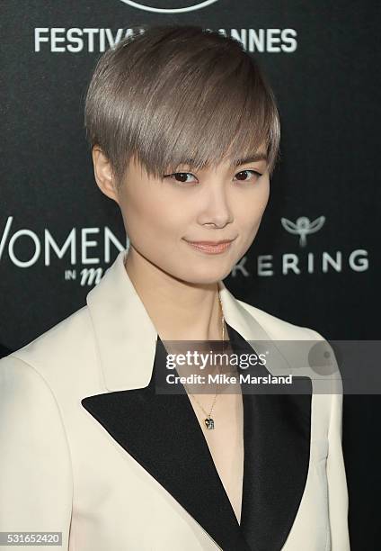 Chris Lee attends the "Women in Motion" Prize Reception part of The 69th Annual Cannes Film Festival on May 15, 2016 in Cannes, France.
