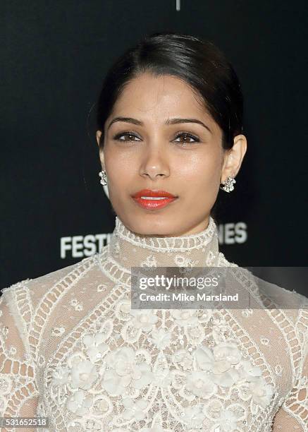 Freida Pinto attends the "Women in Motion" Prize Reception part of The 69th Annual Cannes Film Festival on May 15, 2016 in Cannes, France.