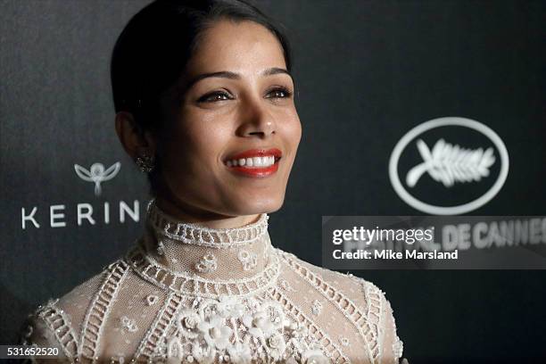 Freida Pinto attends the "Women in Motion" Prize Reception part of The 69th Annual Cannes Film Festival on May 15, 2016 in Cannes, France.