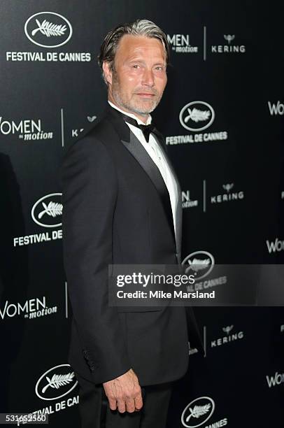 Mads Mikkelsen attends the "Women in Motion" Prize Reception part of The 69th Annual Cannes Film Festival on May 15, 2016 in Cannes, France.