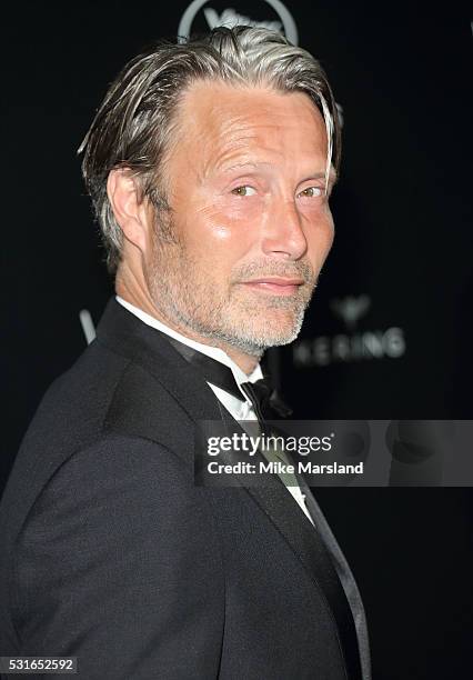 Mads Mikkelsen attends the "Women in Motion" Prize Reception part of The 69th Annual Cannes Film Festival on May 15, 2016 in Cannes, France.