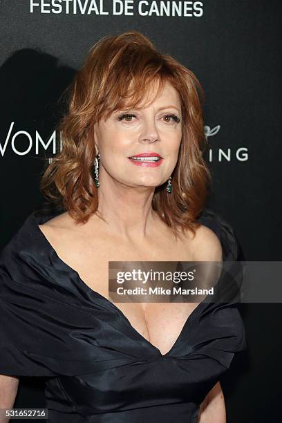 Susan Sarandon attends the "Women in Motion" Prize Reception part of The 69th Annual Cannes Film Festival on May 15, 2016 in Cannes, France.