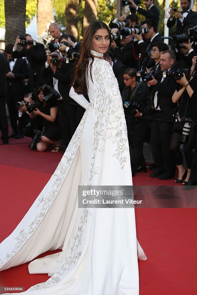 "From The Land And The Moon (Mal De Pierres)"  - Red Carpet Arrivals - The 69th Annual Cannes Film Festival