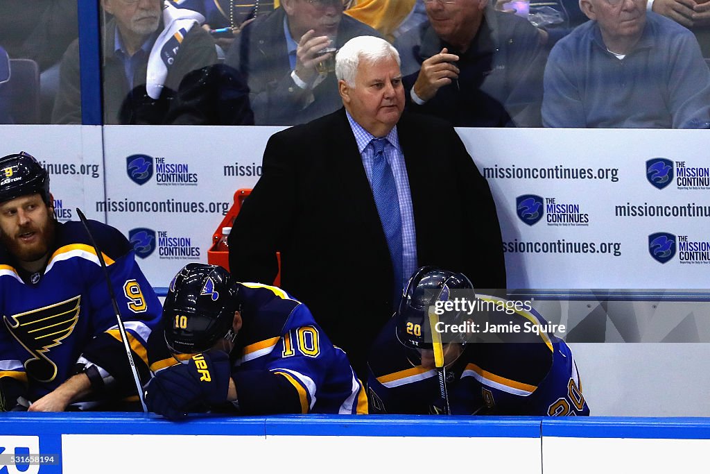 San Jose Sharks v St Louis Blues - Game One