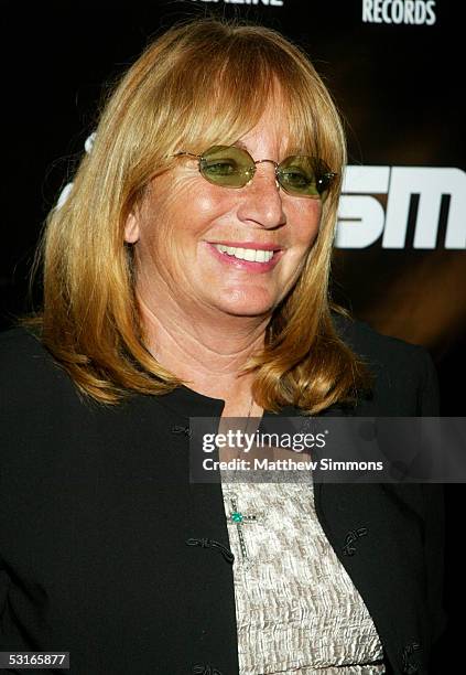 Director Penny Marshall arrives to Smooth Magazine's BET Awards After Party on June 29, 2005 at Club Mood in Hollywood, California.