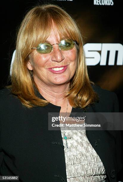 Director Penny Marshall arrives to Smooth Magazine's BET Awards After Party on June 29, 2005 at Club Mood in Hollywood, California.