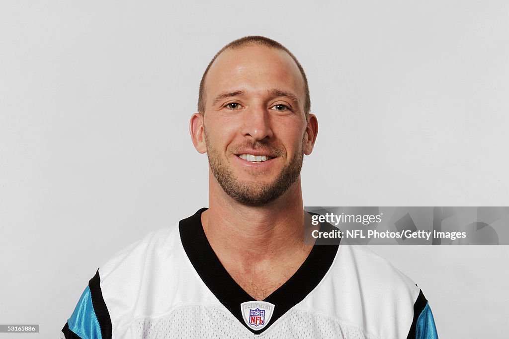Ricky Proeh Ricky Proehl of the Carolina Panthers poses for his 2005 NFL headshot ...