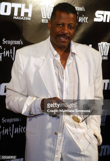 Ali "Ollie" Woodson of The Temptations arrives to Smooth Magazine's BET Awards After Party on June 28, 2005 at Club Mood in Hollywood, California.