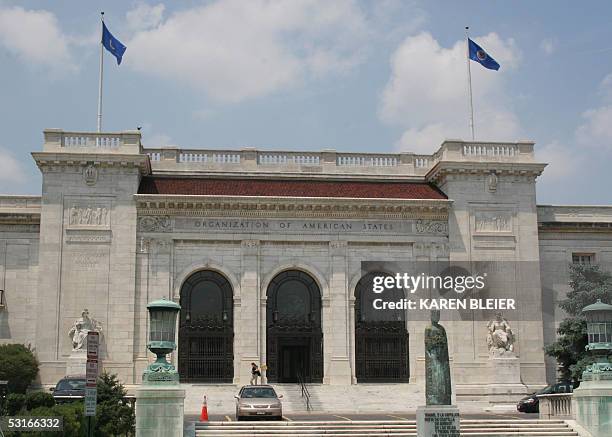 Washington, UNITED STATES: This 28 June, 2005 photo shows the Organization of American States headquarters building in Washington, DC.