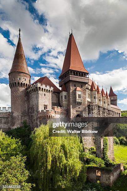 romania, transylvania, exterior - castillo fotografías e imágenes de stock