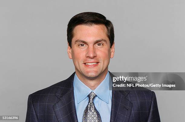 Derek Dooley of the Miami Dolphins poses for his 2005 NFL headshot at photo day in Miami, Florida.