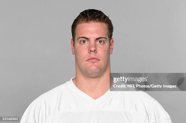 Mathew Roth Matt Roth of the Miami Dolphins poses for his 2005 NFL headshot at ...