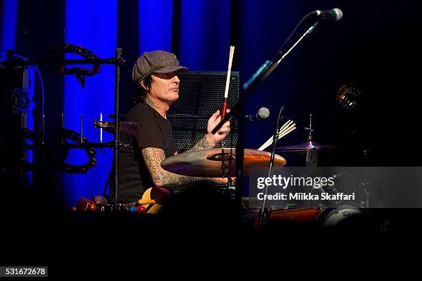 Tommy Lee performs at 3rd annual Acoustic-4-a-Cure benefit concert at The Fillmore on May 15, 2016 in San Francisco, California.