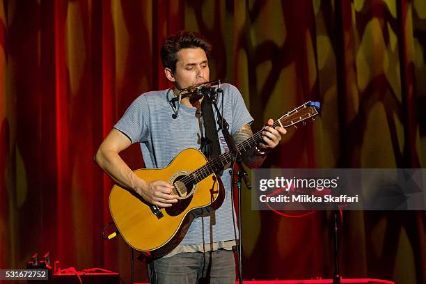 John Mayer performs at 3rd annual Acoustic-4-a-Cure benefit concert at The Fillmore on May 15, 2016 in San Francisco, California.