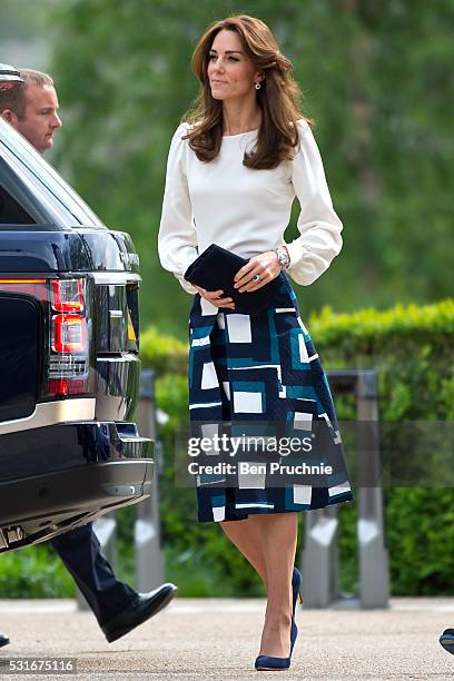 Catherine, Duchess of Cambridge attends the launch of Heads Together Campaign at Olympic Park on May 16, 2016 in London, England. Photo by Ben...