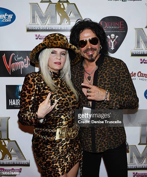 Sally Steele arrives at the 2016 Vegas Rocks! Magazine Hair Metal Awards at the Eastside Cannery on May 15, 2016 in Las Vegas, Nevada.