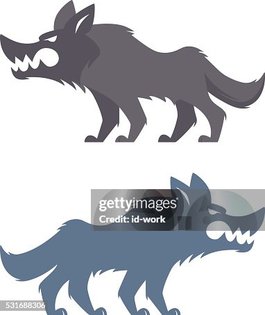 Angry wolf Angry wolf