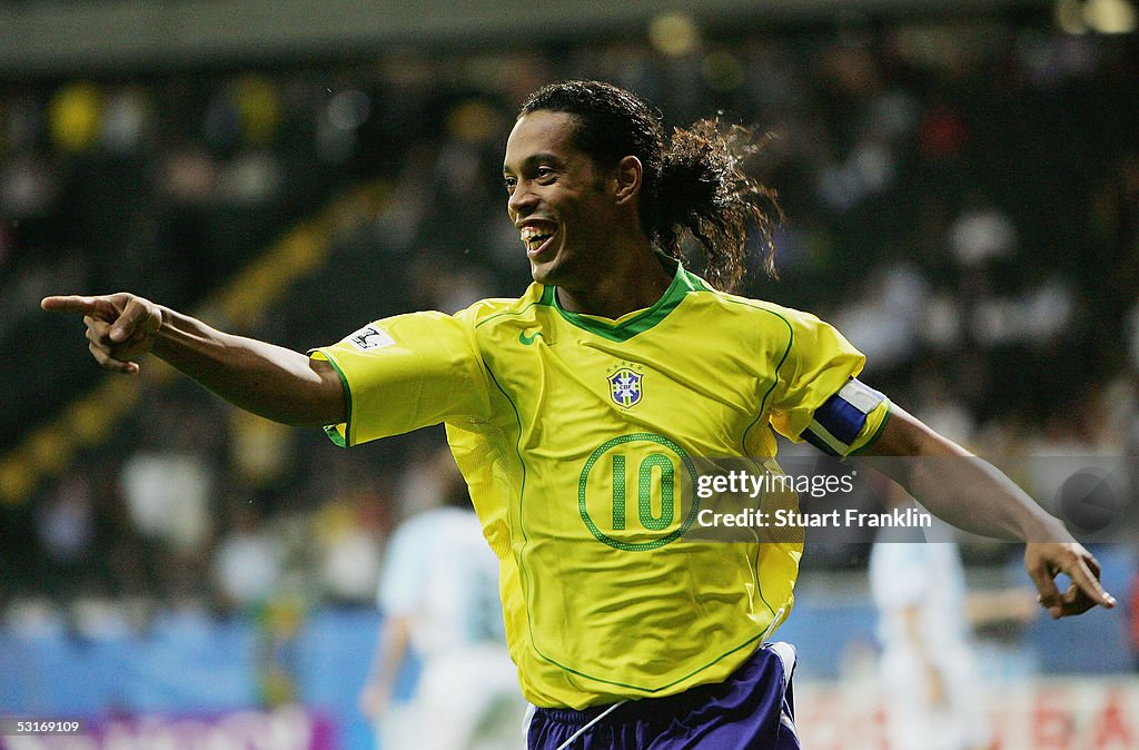 FIFA Confederations Cup 2005 Final Brazil v Argentina