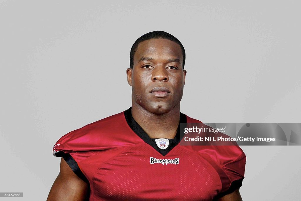 Simeon Rice Body Simeon Rice of the Tampa Bay Buccaneers poses for his 2005 NFL... News ...