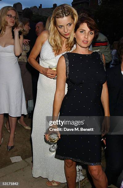 Jemima French and Sadie Frost attend the annual Tatler Summer Party hosted hosted by Tatler editor Geordie Gregg and also celebrating the publication...