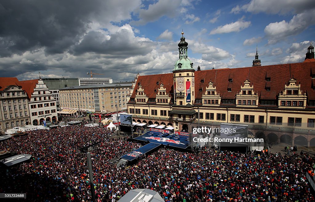 RB Leipzig Celebrates Bundesliga Promotion